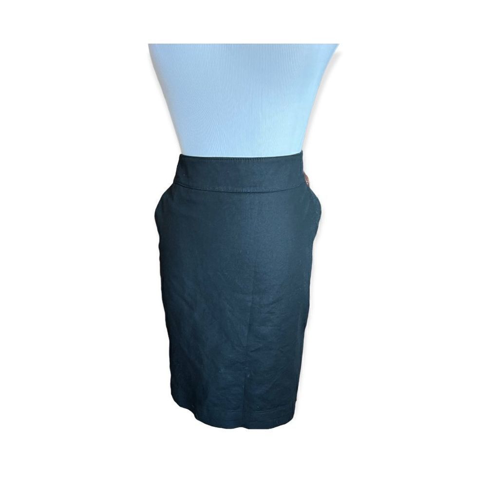 Womens Merona Black Mini Skirt w Stretch - Sz 6